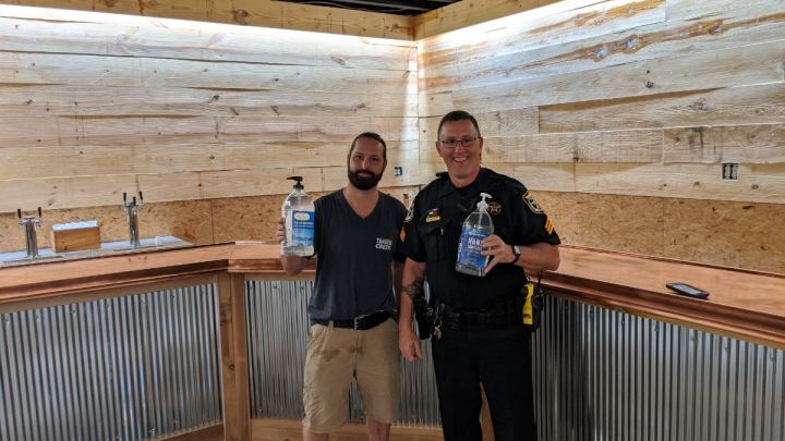Hand Sanitizer for First Responders and Medical Staff