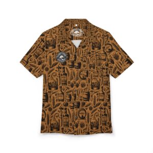 Whiskey button down shirt