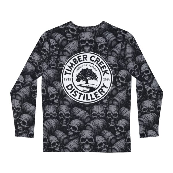 Men's Long Sleeve Shirt Skull and Barrel BLACK