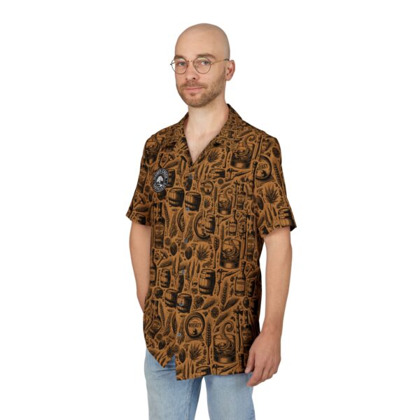 Whiskey button down shirt