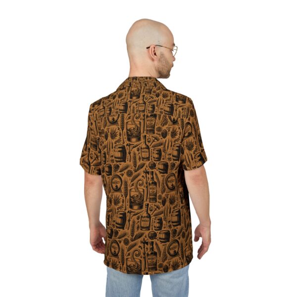 Whiskey button down shirt