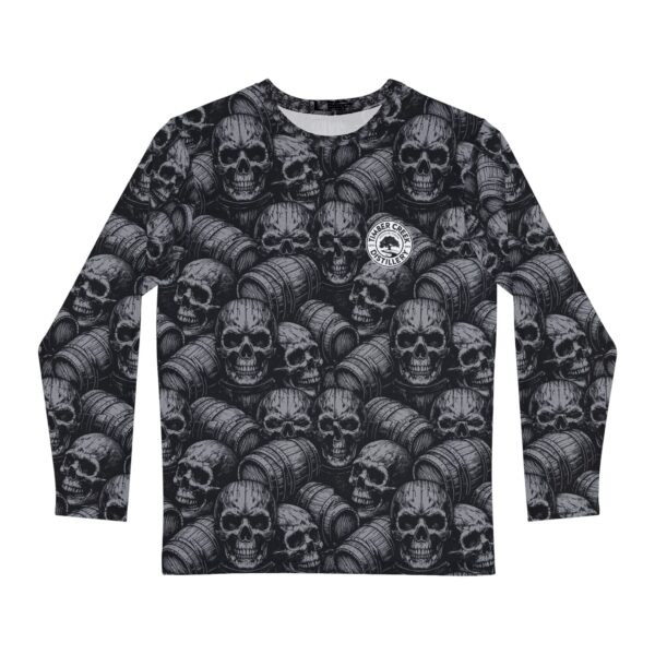 Men's Long Sleeve Shirt Skull and Barrel BLACK