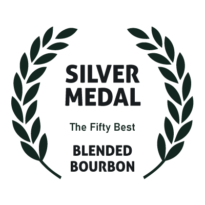 Silver Medal for Blended Bourbon from The Fifty Best