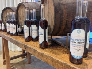 whiskey at the henderson