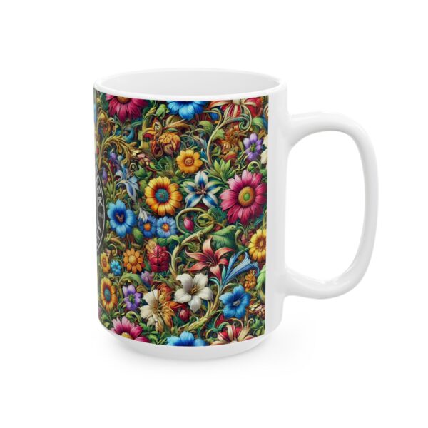 1timber creek distillery Flower Ceramic Mug