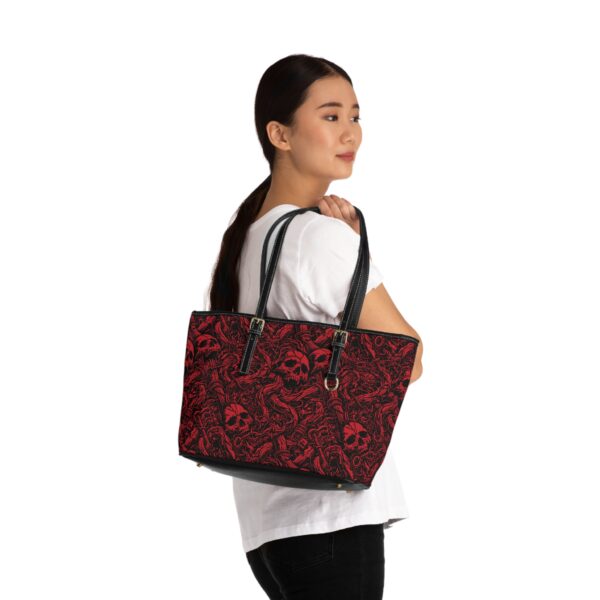 Shoulder Bag - Red Spooky Bag Design