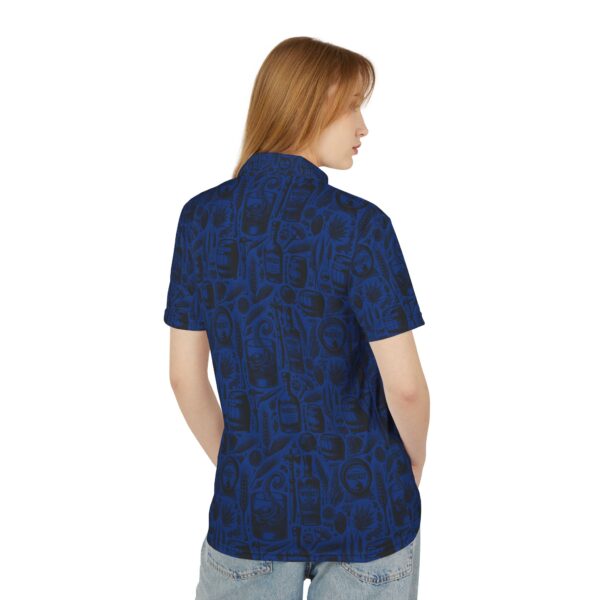 Blue Whiskey Polo Shirt