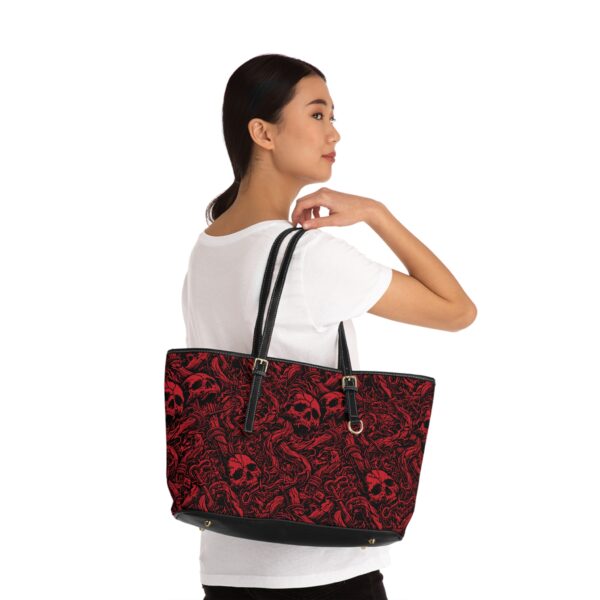 Shoulder Bag - Red Spooky Bag Design