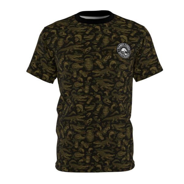 Camo Timber Creek Distillery shirt