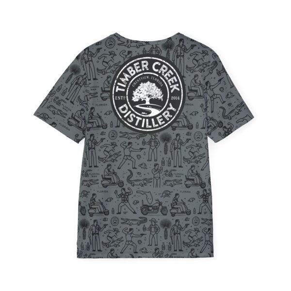 Florida gone wild Gray T-shirt - Image 3