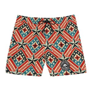 Patriotic Star Swim Shorts